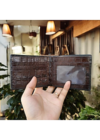 Ví Nam Gù Cá Sấu Lớn 2 Mặt Cao Cấp