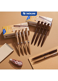 Combo 5/10/20 Bút gel B - Buttersmooth Gel Thiên Long GELB-032 - Premium Tip viết êm, trơn - Mực Xanh - Thân ngẫu nhiên