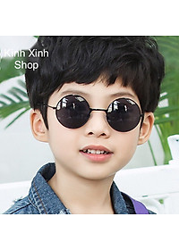 Kính râm, kính mát trẻ em mắt tròn cao cấp
