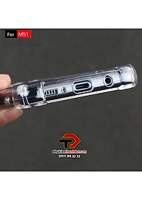 Ốp lưng dẻo trong chống sốc dành cho SamSung Galaxy M51 - Hàng nhập khẩu