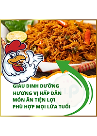 KHÔ GÀ LÁ CHANH TÂN LỘC PHÁT COMBO 1KG  - MỖI HŨ 500G