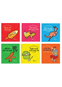 Combo Bộ 6 Cuốn: Thư Viện Song Ngữ Đầu Tiên Cho Bé (0-3 Tuổi)