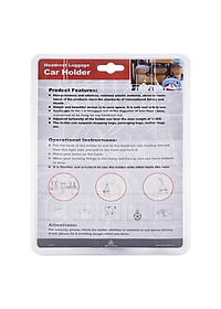 Combo 2 Móc Treo Đa Năng Trên Ô Tô CIND S2215W