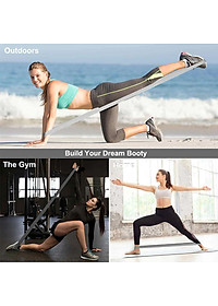 Dây kháng lực loại dài AOLIKES A-3607 tập gym, yoga Long Resistance Bands