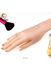 Lắc tay bạc 925 Huệ Ngân - Hoa anh đào RYB140090