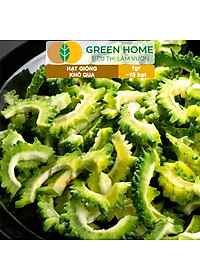 Hạt Giống Khổ Qua Greenhome, Gói 1gr~10 hạt, Dễ Trồng Quanh Năm, Nảy Mầm Cao, Thu Hoạch Nhanh, Năng Suất Cao T05