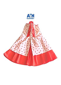 Áo dài váy bé gái họa tiết Dâu nhí cotton - AICDBG3HRVAK - AIN Closet