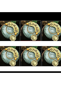 Dây Đồng Xu Ngũ Đế Và Đồng Xu Bát Quái Bằng Đồng Thu Hút Tài Lộc May Mắn