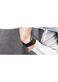 Dây đồng hồ SwitchEasy Hybrid Silicone-Leather Dành Cho Apple Watch Series 1-7/SE - Hàng chính hãng