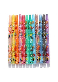 Bút Sáp Vặn 12 Màu Mungyo MTC-12