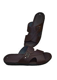 Dép Nam Quai Ngang HA NAM Da Bò Thật Cao Cấp DN2074