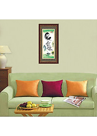 Tranh chữ Cha thư pháp khung Thế Giới Tranh Đẹp  TPT-30x60-1