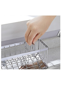 Khay inox304 để vật dụng rửa chén KBR1122