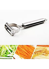 Nạo Rau Củ Quả, Gọt Trái Cây, Dụng Cụ Bào Sợi Thép Không Gỉ Inox 304 Cao Cấp Đa Năng 3 In 1 Tiện Lợi Chính Hãng TOKDODO