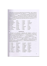 Sách - Câu hỏi trắc nghiệm chuyên đề: Điền từ vào đoạn văn Tiếng Anh