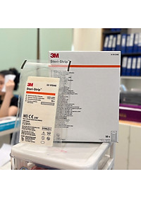 Set 3 vỉ 30 miếng dán thay chỉ khâu da 3M Steri-strip™ R1546 – Size 6mm x 100mm | Sản xuất tại Mỹ