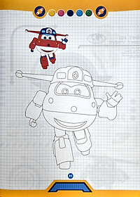 Bé Tô Màu Super Wings - Quyển 4