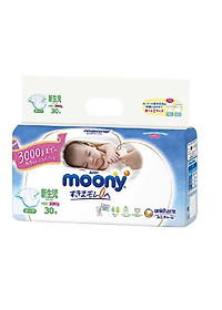 Tã dán cao cấp Moony 3S dành cho trẻ sơ sinh dưới 3 KG