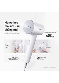 Bàn Ủi Hơi Nước PANASONIC NI-GHD021WRA 1300W – Cầm Tay Nhỏ Gọn – Hàng Chính Hãng