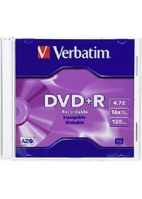 Đĩa Verbatim DVD+R 4.7GB 16 x 10psc - Hàng chính hãng