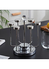 Giá Úp Cốc Đẹp Để Bàn, Giá Để Cốc Chén Inox Cao Cấp Chính Hãng MINIIN Xoay 360 Độ Sang Chảnh Và Tiện Dụng