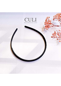 Băng đô cài tóc, Bờm cài tóc bản 1cm nhiều màu xinh xắn cho nữ - Culi accessories