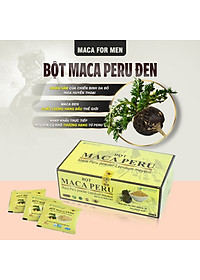 Sâm Bột Maca Peru màu Đen (Lepidium Meyenii)