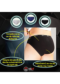 Combo 3 Quần Sịp Nam Quần Lót Nam Sợi Tre Mềm Mịn Siêu Thoáng Mát, Co Giãn 4 Chiều  Cạp Nhỏ MRM FASHION