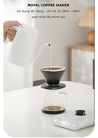 Bếp ấm cổ ngỗng đun nấu siêu tốc giữ nhiệt 600ml CAFE DE KONA