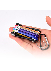 Bộ sửa chữa đa năng ABG nhỏ gọn, bộ lục giác màu sắc nhiều chi tiết trong 1