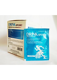 COMBO 5 GÓI BỘT PHA NƯỚC UỐNG VÀ BÙ CHẤT ĐIỆN GIẢI ORESOL DRINK SPORTS VỊ CHANH LEO –  GÓI 8GAM