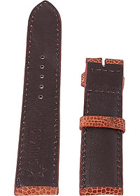 Dây Đồng Hồ Da Đà Điểu Size Lớn Huy Hoàng HT8411 - Vàng