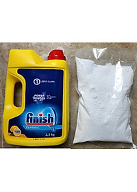 Bột rửa chén Finish Dishwasher Power Powder Lemon Sparkle 2,5 kg QT017384 - hương chanh