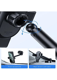 Gía đỡ điện thoại gắn taplo hoặc kính lái ô tô nhãn hiệu Baseus SUYL-JY01 - Hàng Nhập Khẩu