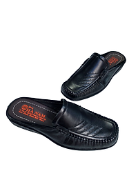 Dép bít mũi nam da bò thật HÀ NAM cao cấp GSB2049