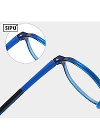 Mắt Kính Trẻ Em SiPU Chính Hãng MK14 Chống UV400 + Chống Ánh Sáng Xanh + Chống gãy - Bé Trai Bé Gái