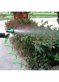 Vòi Phun Nước Tăng Áp 7 Chế Độ Tưới Cây, Rửa Xe Tiện Lợi Đa Năng- Chính Hãng 