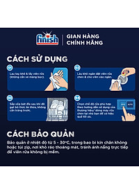 Combo 4 túi Viên Rửa Chén Bát Finish Powerball Quantum 21 viên