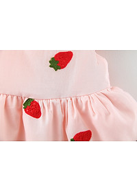 Đầm xòe bé gái xinh xắn, đầm cho bé mùa hè từ 9-18kg - váy xòe cho bé dễ thương mặc nhà, đi chơi, đi biển (SD-2775G)