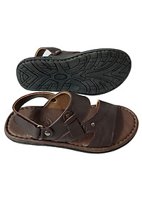 GIày Sandal Nam Da Bò BIGGBEN Cao Cấp SD113
