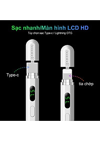 [HÀNG CHÍNH HÃNG GOOJODOQ] CD3276 - Bút cảm ứng Digital Power Display Anti-mistouch Stylus dành cho "phiên bản iPad 2018 trở lên  iPad 10/9/8/7/6 iPad Air 3/4/5 iPad Mini 5/6 iPad Pro 11/12,9 inch (Vui lòng cập nhật hệ thống lên phiên bản 12.2 trở lên)"