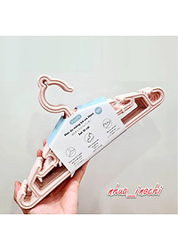 Set 10 chiếc móc áo mỏng trẻ em Hara 185 hàng cao cấp - giao màu ngẫu nhiên