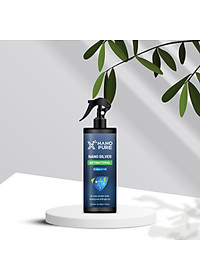 CHAI XỊT NANO BẠC DIỆT KHUẨN KHỬ MÙI NANO XPURE AHT CORP 500ML-NƯỚC RỬA TAY KHÔ XỊT KHỬ MÙI VỆ SINH CƠ THỂ