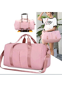 Túi trống túi xách du lịch đựng đồ thể thao tập gym, yoga, đá bóng nam nữ có ngăn đựng giày ngăn chống nước