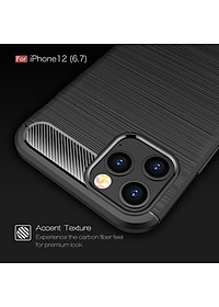 Ốp lưng chống sốc cho iPhone 12 Pro Max (6.7 inch) hiệu Likgus (chuẩn quân đội, chống va đập, chống vân tay) - Hàng nhập khẩu