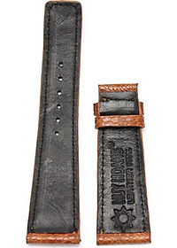 Dây Đồng Hồ Da Đà Điểu Huy Hoàng HT8403 - Vàng