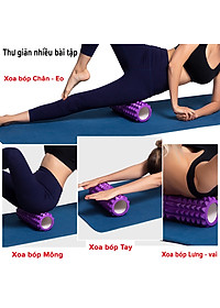 Con Lăn Foam Roller Massage Gai 33cm 45Cm Dãn Cơ Tập Gym, Yoga, Thể Hình miDoctor