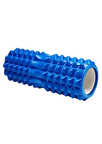 Combo Thảm Tập Yoga 6mm,Con Lăn Massage Ống Lăn Dãn Cơ Foam Roller BLUE- Bóng tập yoga size 65cm Tập Gym, Yoga, Thể Hình (hàng nhập khẩu)
