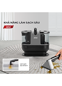 Máy giặt sofa cầm tay cao cấp JETZT G3 - máy hút bụi, diệt khuẩn, làm sạch sâu dành cho ghế sofa, nệm thảm, hàng chính hãng