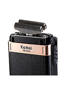 Máy cạo khô siêu sát siêu trắng KEMEI KM 2024 chuyên dùng cho gia đình,cắt tiệm, salon, baber shop